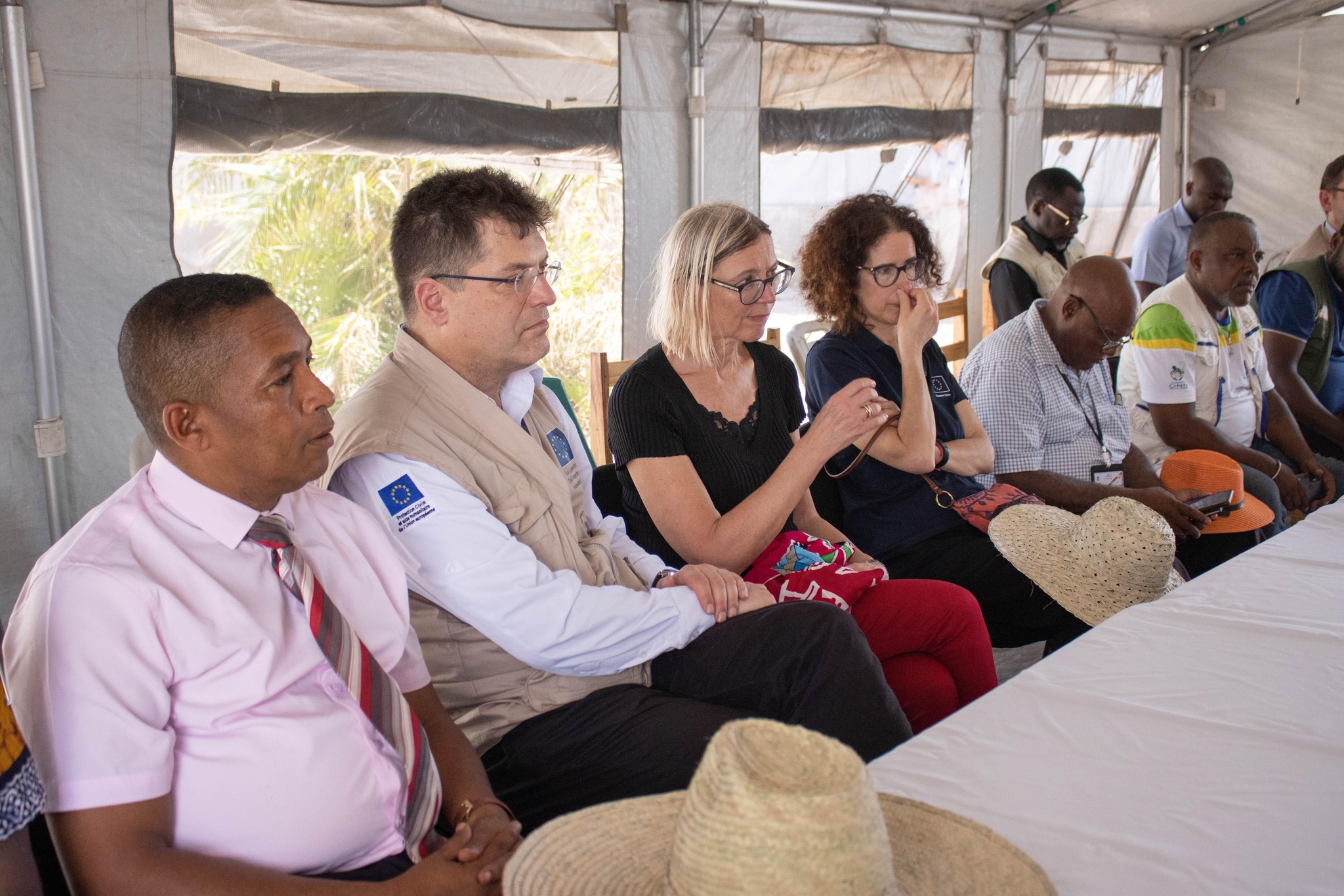 délégation de la Commission Européen à l'aide humanitaire à Mananjary